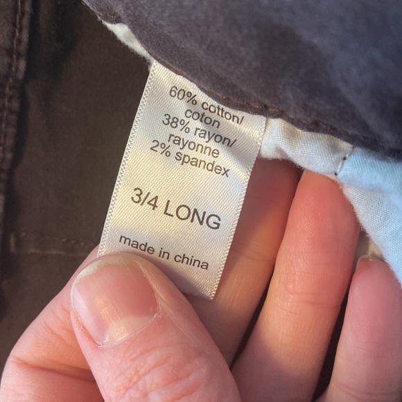 Maurice’s Brown Pants Size 3/4L - Picture 3 of 7